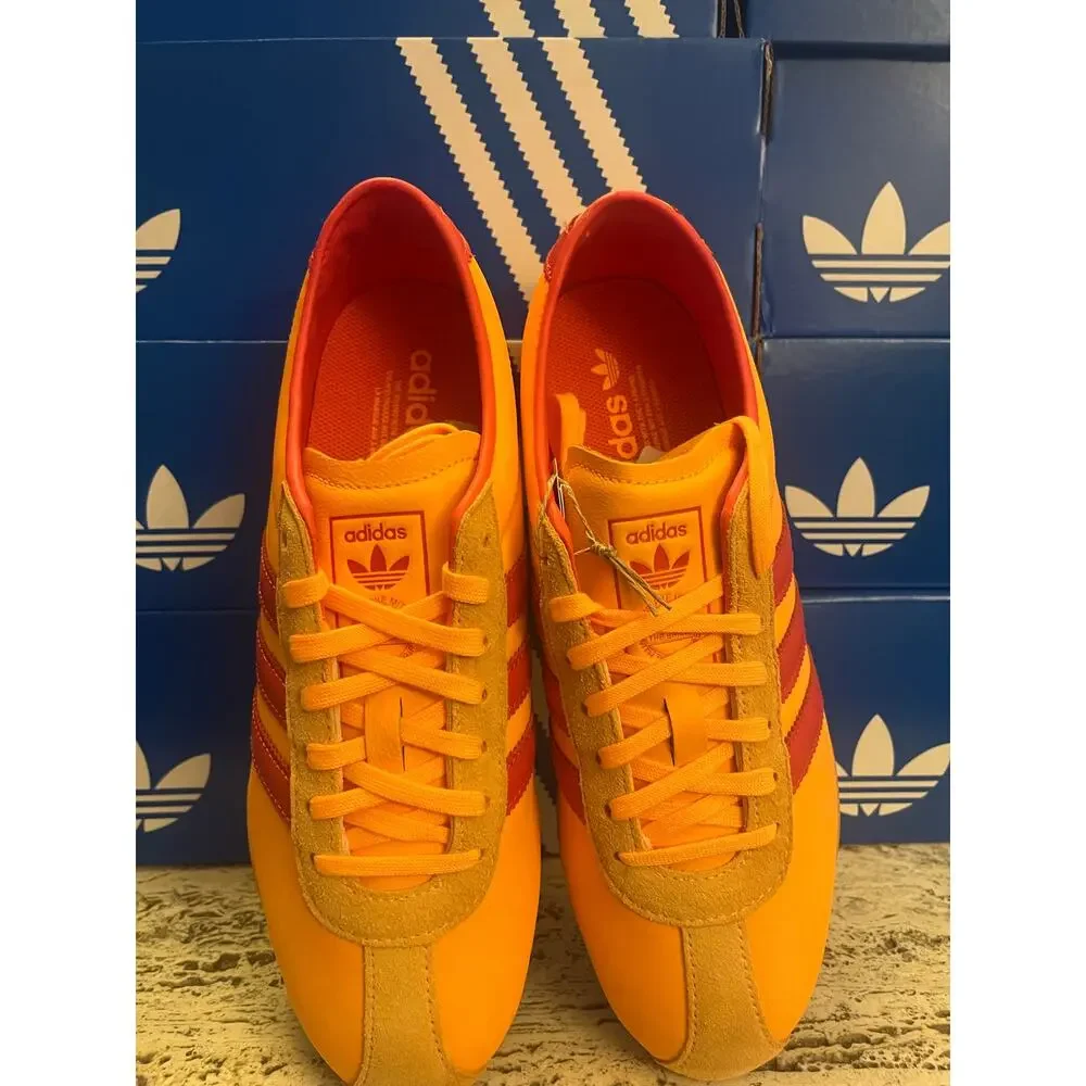 Brand new Adidas Originals Orange and Red Tokyo Athletic Shoes